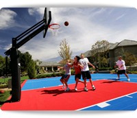 outdoor court sports tiles